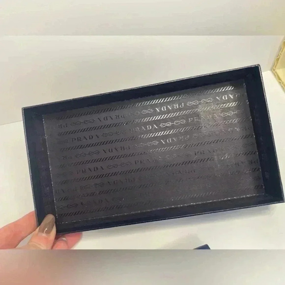 PRADA Saffiano Leather Long Wallet With Gold Hardware Blue Box included - Picture 6 of 16